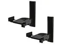 Produktfoto för B-Tech BT77, vägg, 25 kg, svart, -10 - 10°, 360°, 260,4 mm, 1 par