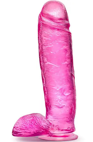 Produktfoto för B Yours Plus: Big n' Bulky Dildo, 27 cm, rosa