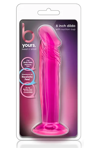 Bild 2 för B Yours Sweet N' Small - 15 cm Rosa Dildo