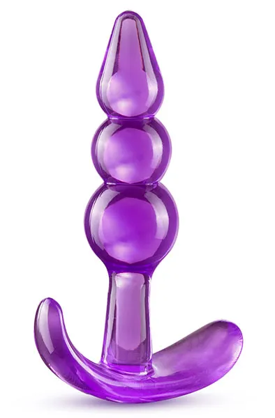 Bild 1 för B Yours Triple Bead Anal Plug, Purple