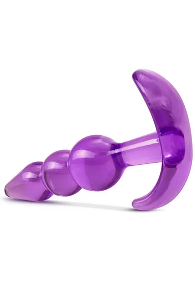 Bild 2 för B Yours Triple Bead Anal Plug, Purple