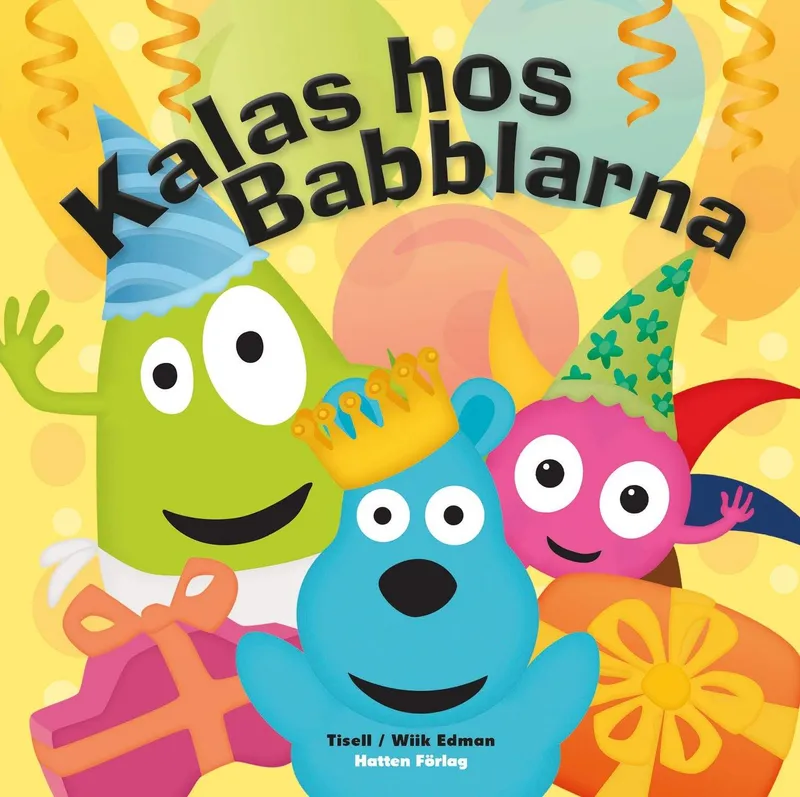 Alternativ bild 0 för Babblarna bok "Kalas hos Babblarna"