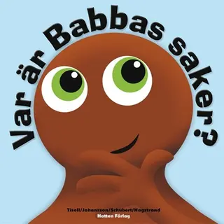 Produktfoto för Babblarna bok "Var är Babbas saker"