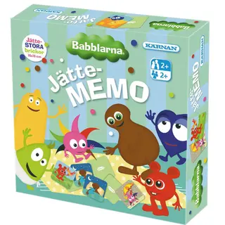 Produktfoto för Babblarna Jättememo