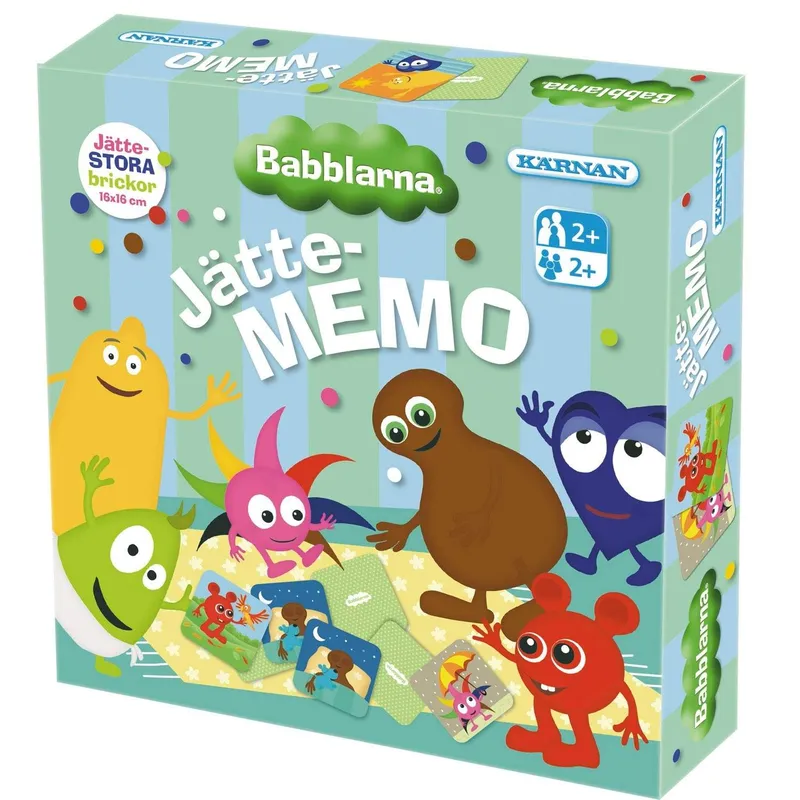 Bild 1 för Babblarna Jättememo