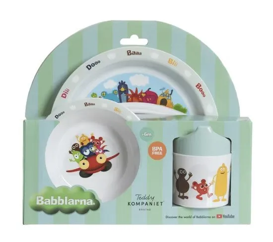 Bild 1 för Babblarna matset, 3 delar