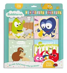 Produktfoto för Babblarna Min första bokhylla Djur