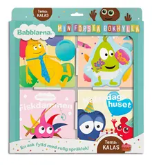 Produktfoto för Babblarna Min första bokhylla Kalas