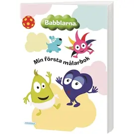 Produktfoto för Babblarna Min första målarbok