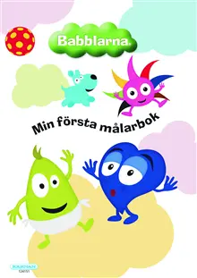 Produktfoto för Babblarna Min första målarbok