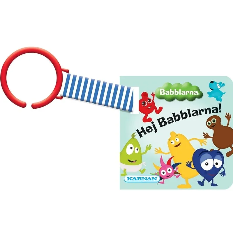 Bild 1 för Babblarna Vagnbok Hej Babblarna