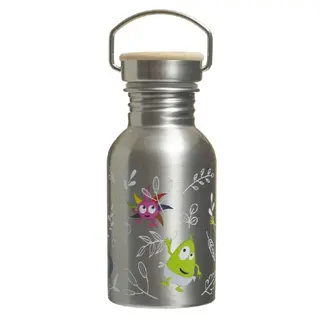 Produktfoto för Babblarna vattenflaska i stål 400 ml