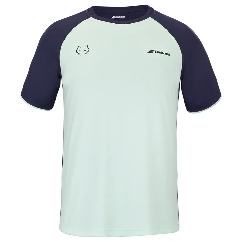 Alternativ bild 0 för Babolat Crew Neck Tee Juan Lebron Misty Jade