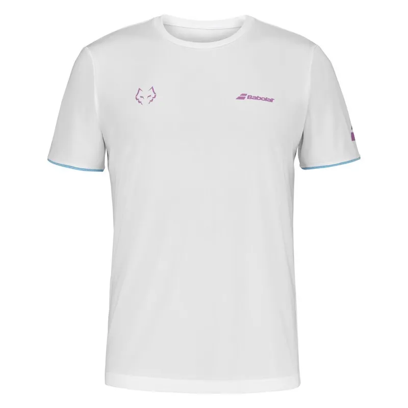 Alternativ bild 0 för Babolat Crew Neck Tee Lebrón White
