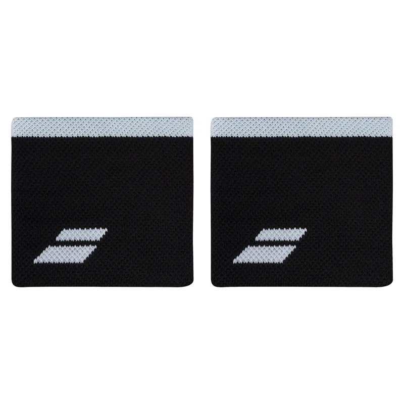Alternativ bild 0 för Babolat Logo Wristband Black/White