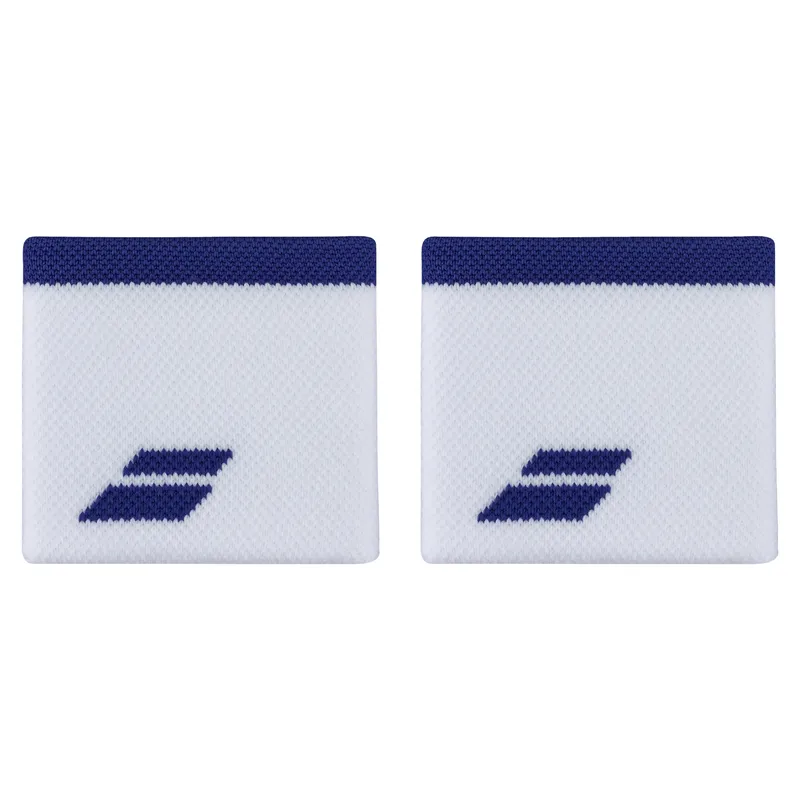 Alternativ bild 0 för Babolat Logo Wristband White/Sodalite Blue