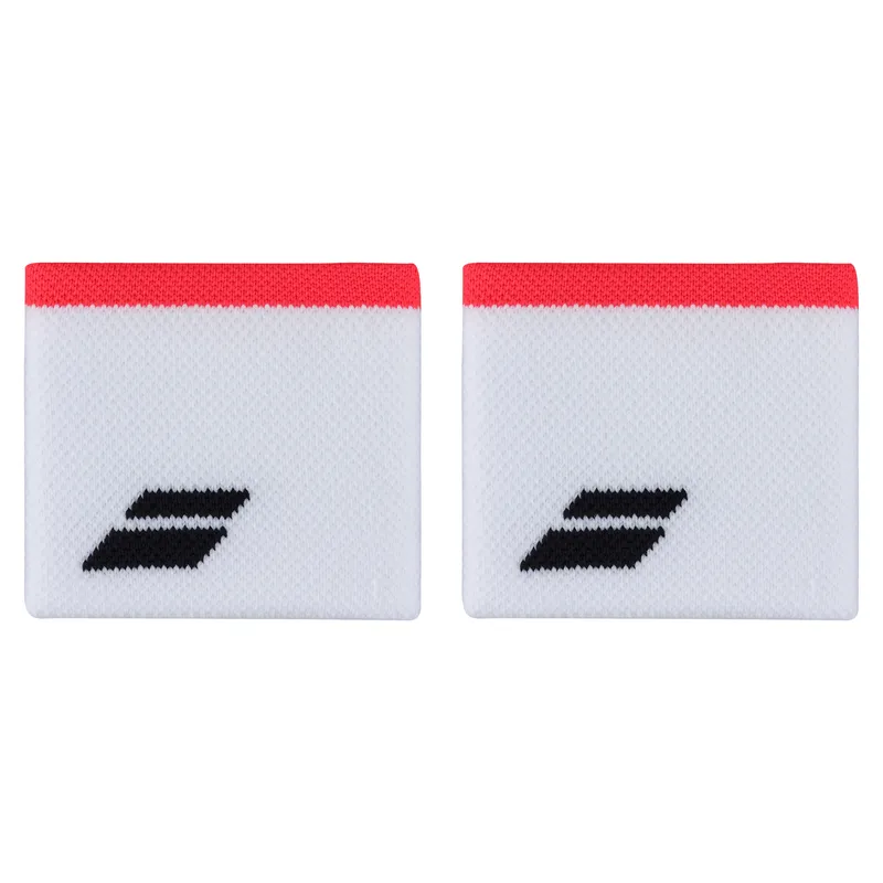 Alternativ bild 0 för Babolat Logo Wristband White/Strike Red
