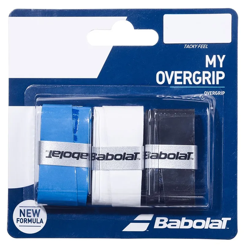 Alternativ bild 0 för Babolat My Overgrip 3-Pack White/Black/Blue