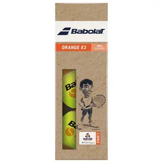 Produktfoto för Babolat Orange 3-Pack, Tennisbollar
