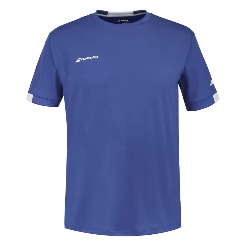 Alternativ bild 0 för Babolat Play Crew Neck Tee Boy Sodalite Blue