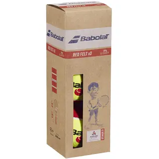 Produktfoto för BABOLAT Stage 3 Red Felt 3-pack