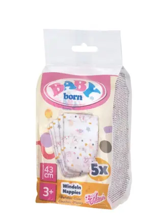Produktfoto för Baby Born Nappies 5 pack