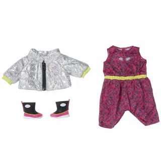 Produktfoto för BABY born Stad Lyxig Mopedoutfit 43 cm