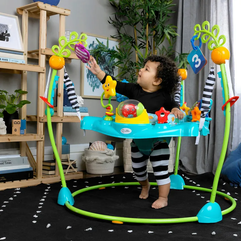 Bild 3 för Baby Einstein Curiosity Cove™ 2-in-1 Activity Jumper