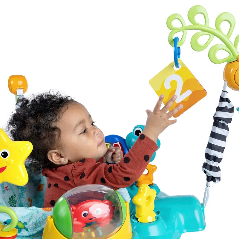 Bild 5 för Baby Einstein Curiosity Cove™ 2-in-1 Activity Jumper