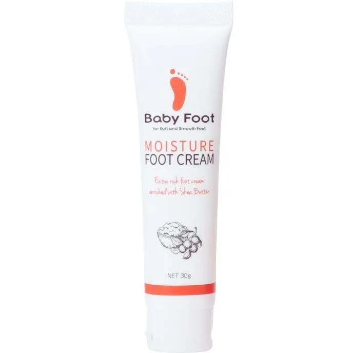 Alternativ bild 0 för Baby Foot Foot Cream Sheabutter Travel Size 30 g