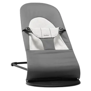 Produktfoto för BabyBjörn Babysitter Balance Soft Vävd/Jersey (Mörkgrå/Grå)
