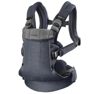 Produktfoto för Babybjörn bärsele Harmony, anthracite 3D mesh