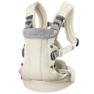 Produktfoto för Babybjörn bärsele Harmony, off-white 3D mesh
