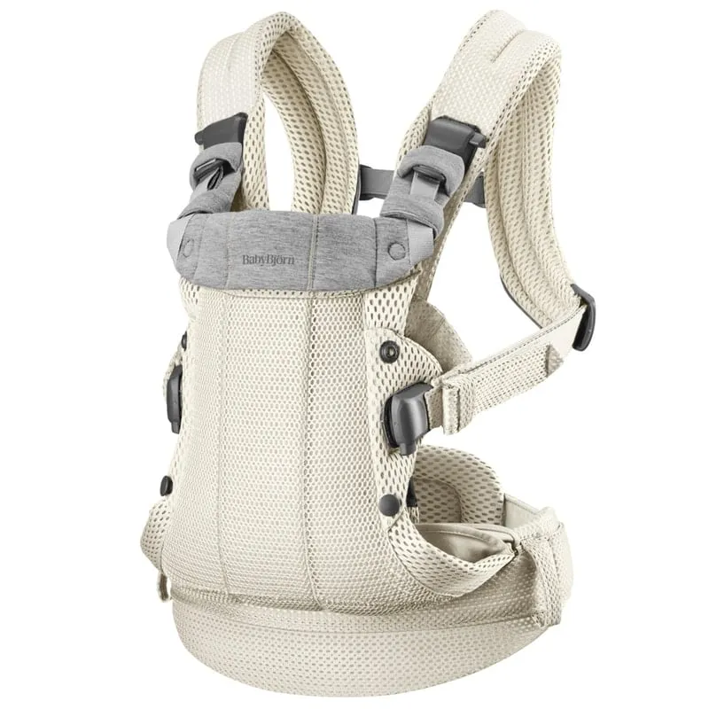 Bild 1 för Babybjörn bärsele Harmony, off-white 3D mesh