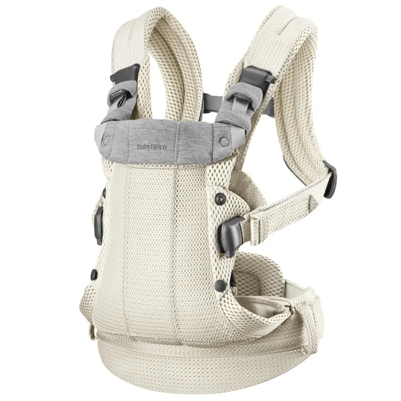Bild 2 för Babybjörn bärsele Harmony, off-white 3D mesh