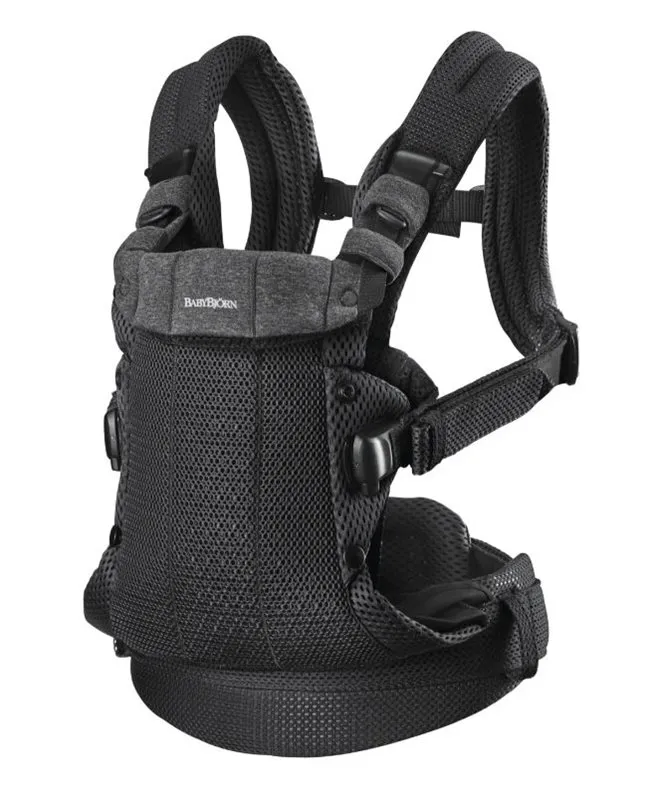 Bild 1 för Babybjörn bärsele Harmony, svart 3D mesh