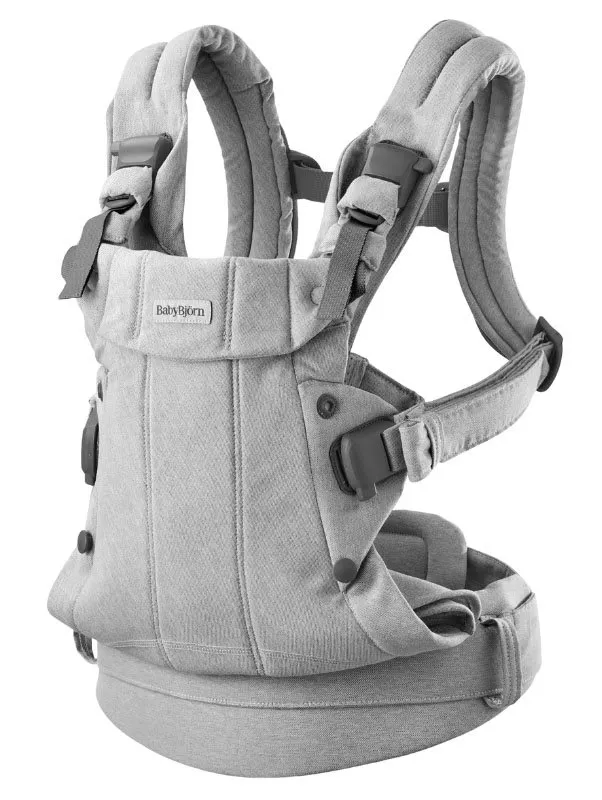 Bild 1 för BabyBjörn Bärsele Harmony Woven (Light Grey Melange)
