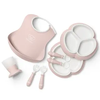 Produktfoto för BabyBjörn Barnservis 8 delar (Puderrosa)