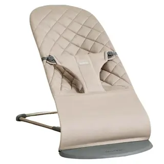 Produktfoto för BabyBjörn Bliss Woven -sitteri, Sand Grey