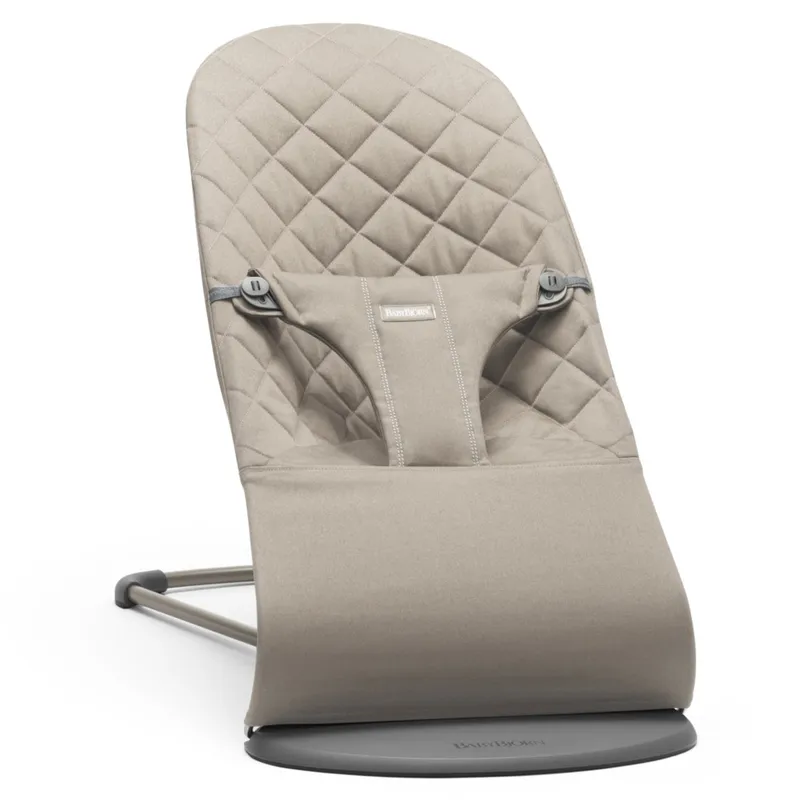 Bild 2 för BabyBjörn Bliss Woven -sitteri, Sand Grey