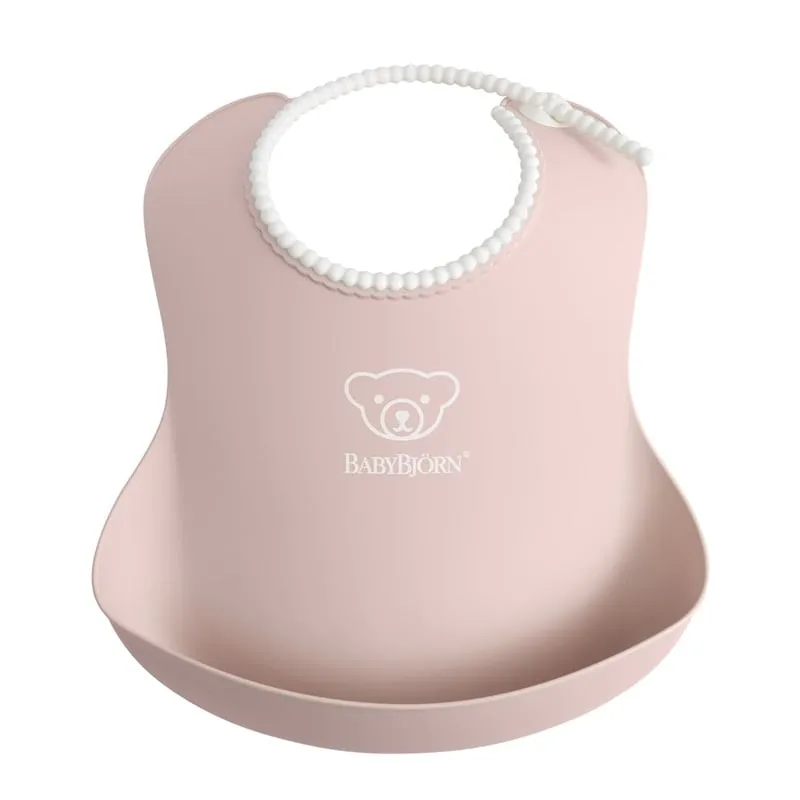 Bild 1 för Babybjörn haklapp 1-pack, blekrosa