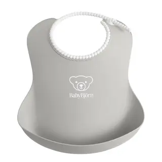 Produktfoto för BabyBjörn Haklapp Grå
