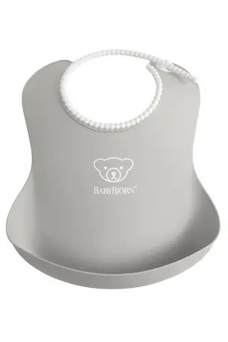 Produktfoto för BabyBjörn Haklapp Grå
