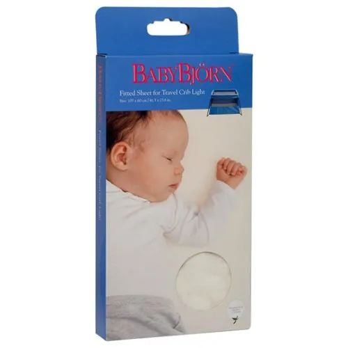 Bild 1 för Babybjörn lakan till resesäng light