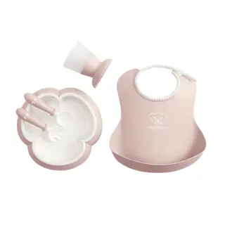 Produktfoto för Babybjörn middagsset för barn, blekrosa