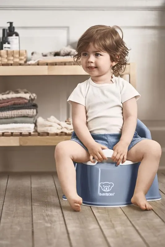 Bild 2 för Babybjörn pottstol, gråblå