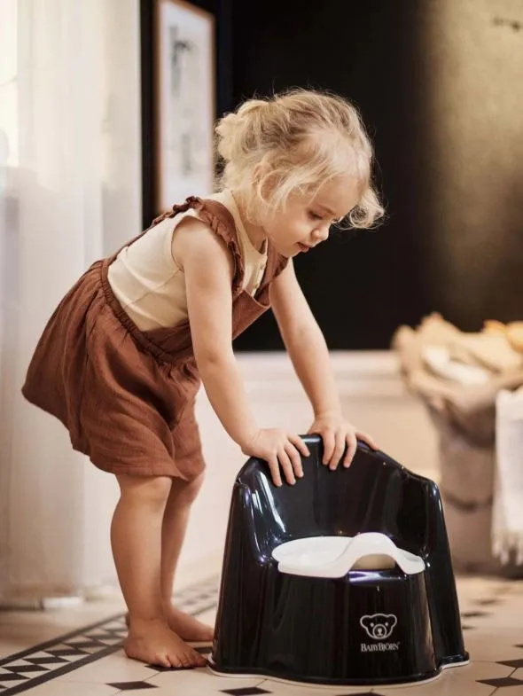 Bild 2 för Babybjörn pottstol, svart