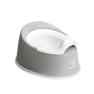 Produktfoto för Babybjörn smart potta, grå/vit
