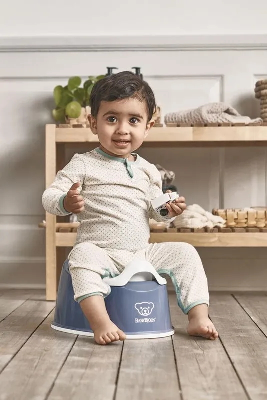 Bild 2 för Babybjörn smart potta, gråblå