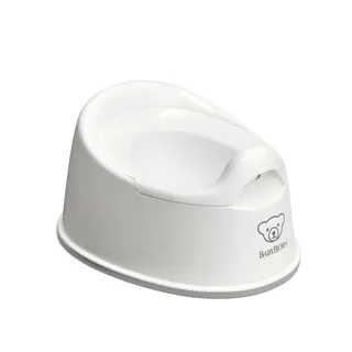 Produktfoto för Babybjörn smart potta, vit/grå